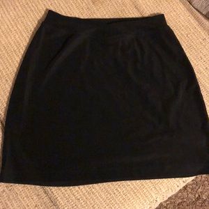 Black skirt